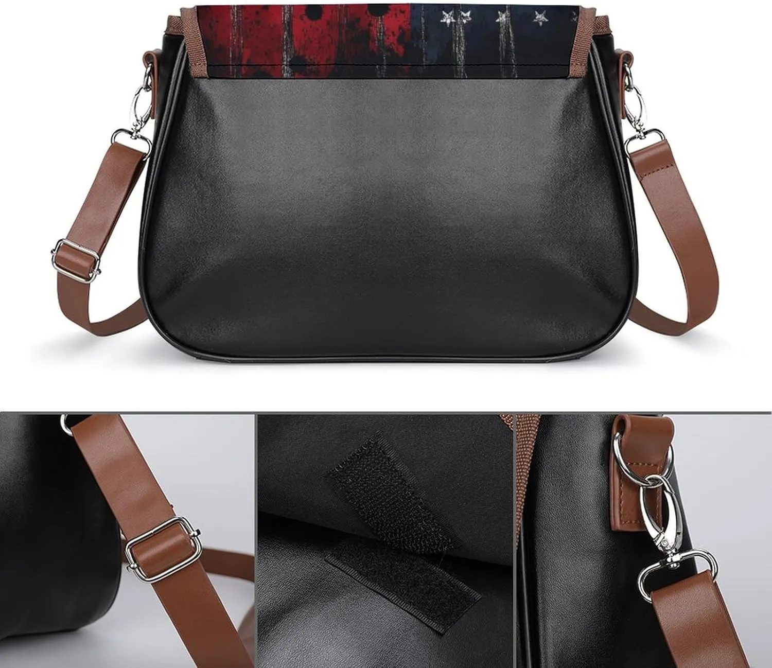 Women's Crossbody Bag, Large Capacity Shoulder Handbag Casual Crossbody Purse for Travel, Work