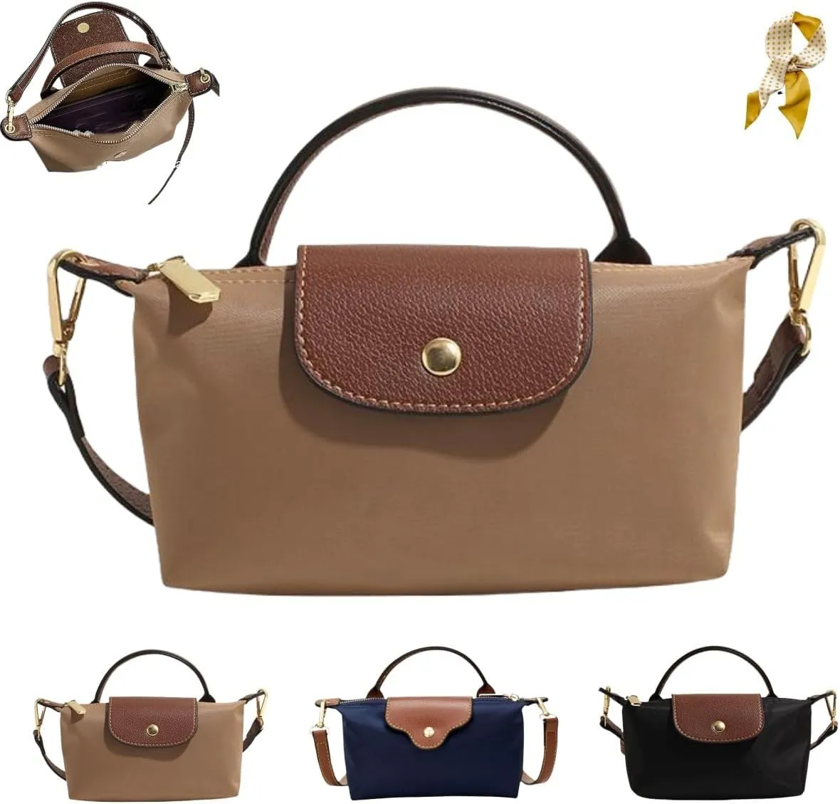 Women's Fashion Colorblock Mini Crossbody Bag,Small Lightweight Solid Color Square Bag,Adjustable Strap Fashion Handbag Purse