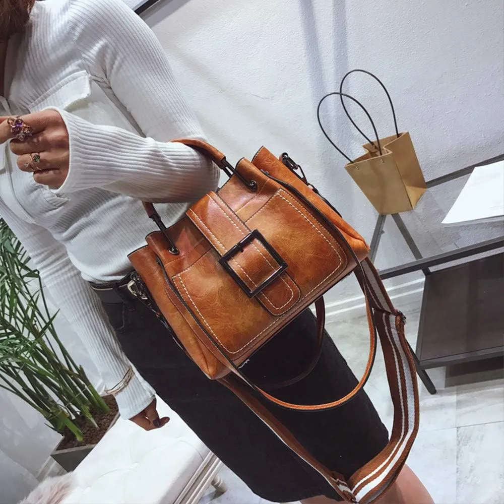 Womens Handbag Large Capacity, PU Leather Satchel Purse, Tote Crossbody Shoulder Bag