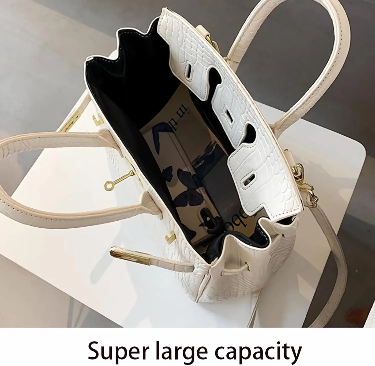 Women's large capacity underarm Purses PU shoulder bags and crossbody bag versatile handbags