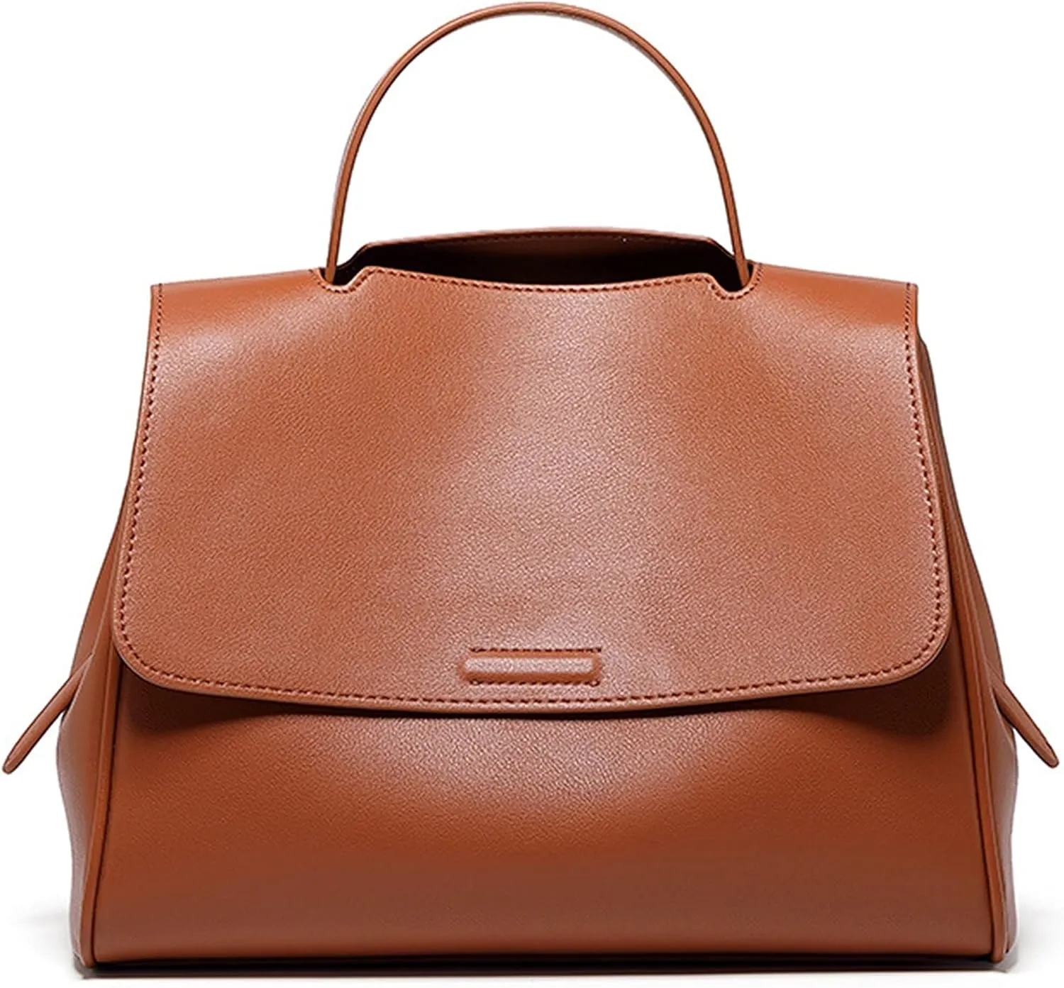 Women's Leather Bucket Commuter Bag Large Capacity Single Shoulder Messenger Underarm Tote Bag Well made