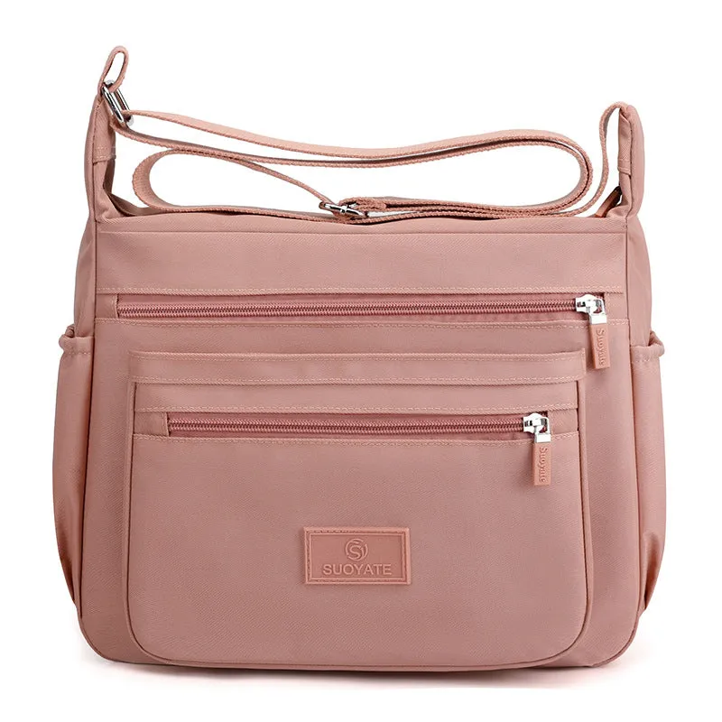 Women's Lightweight Fashionable Large Capacity Nylon Backpacks