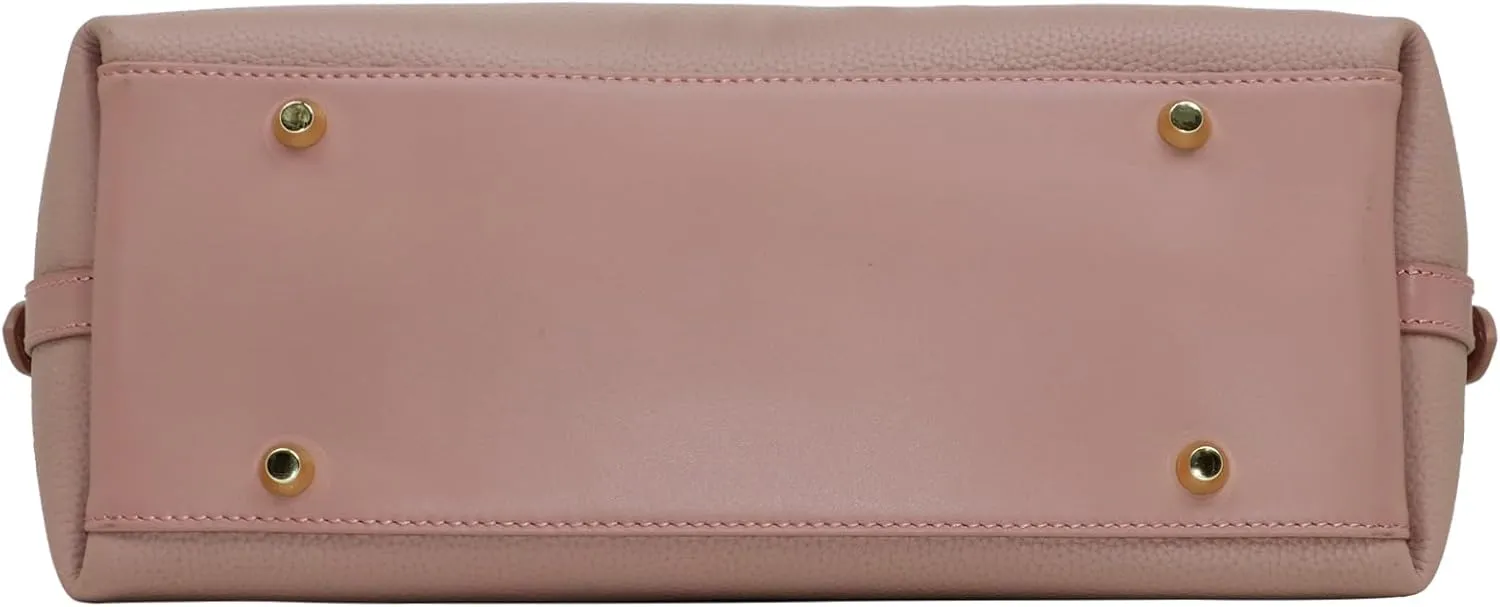 Women's Pleated Cowhide Single Shoulder Crossbody Bag