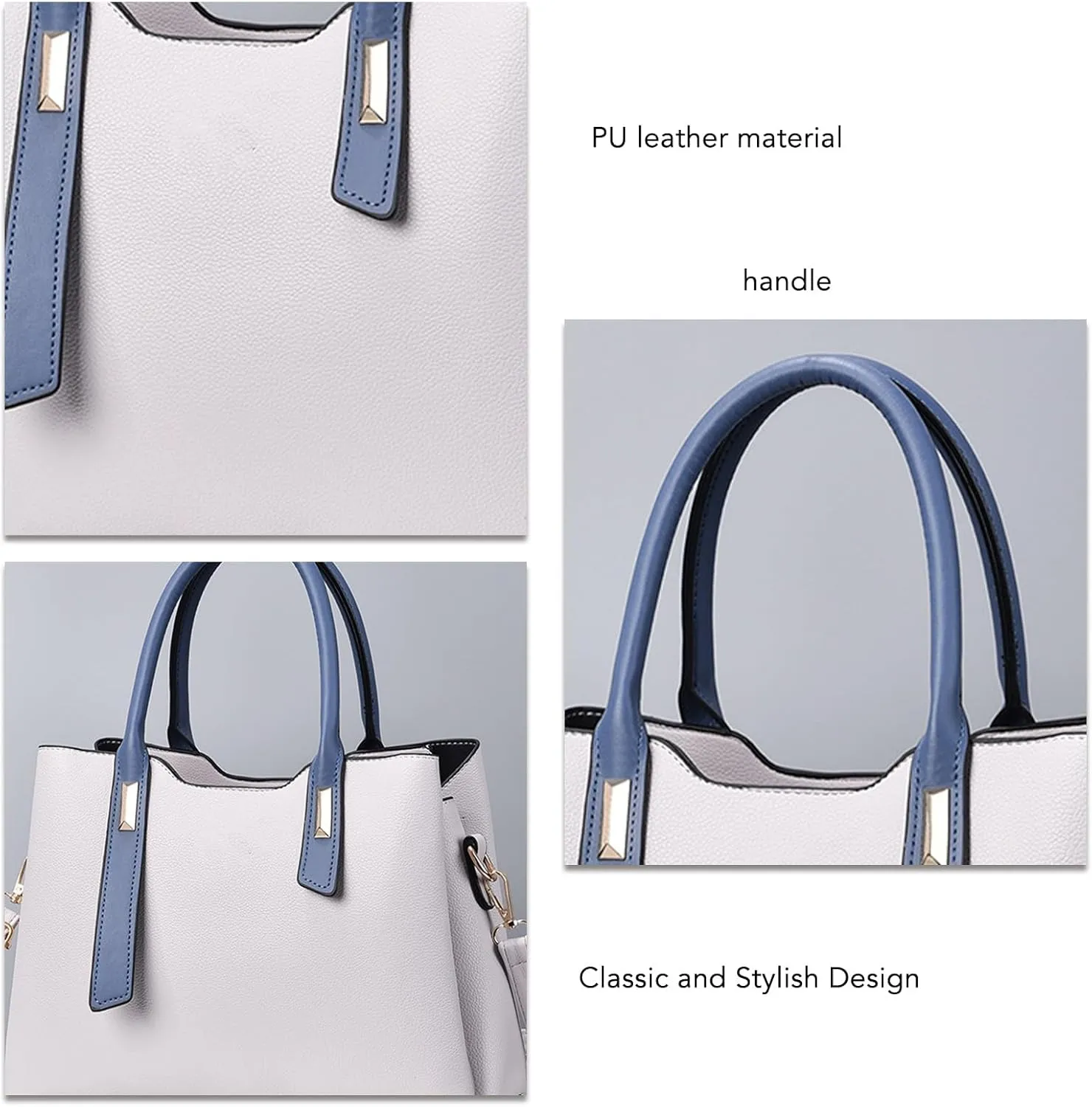 Women's PU Leather Handbag, Large Capacity Shoulder Purse, Design for Daily Use, Stylish and Versatile, Ideal Choice