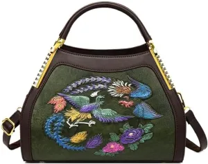 Women's Retro Cultural and Traditional Chinese Style Single Shoulder Bag - Large Capacity Crossbody Bag