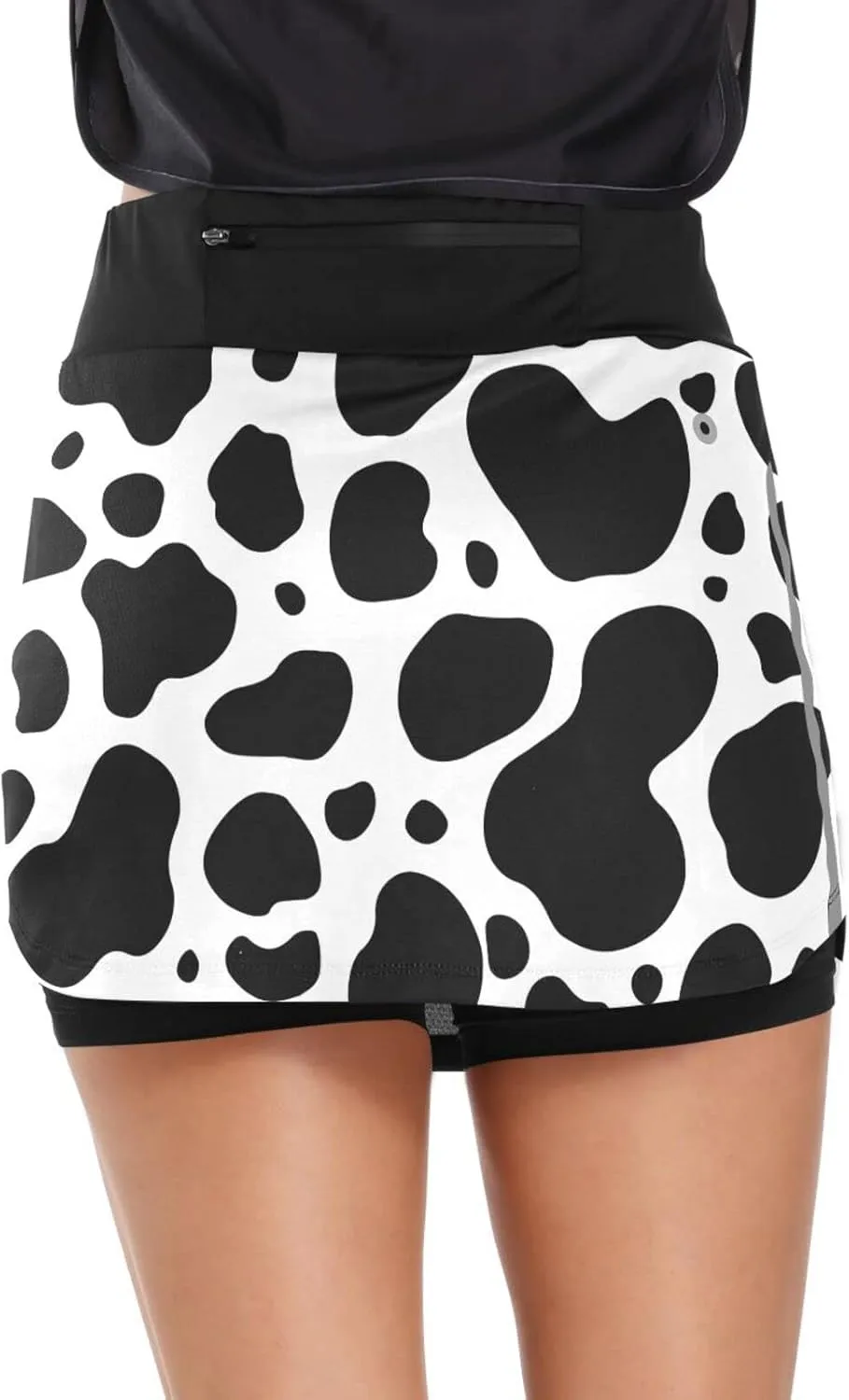 Women's Tennis Skirt Inner Shorts Lightweight Golf Casual Sports Skirt with Pockets