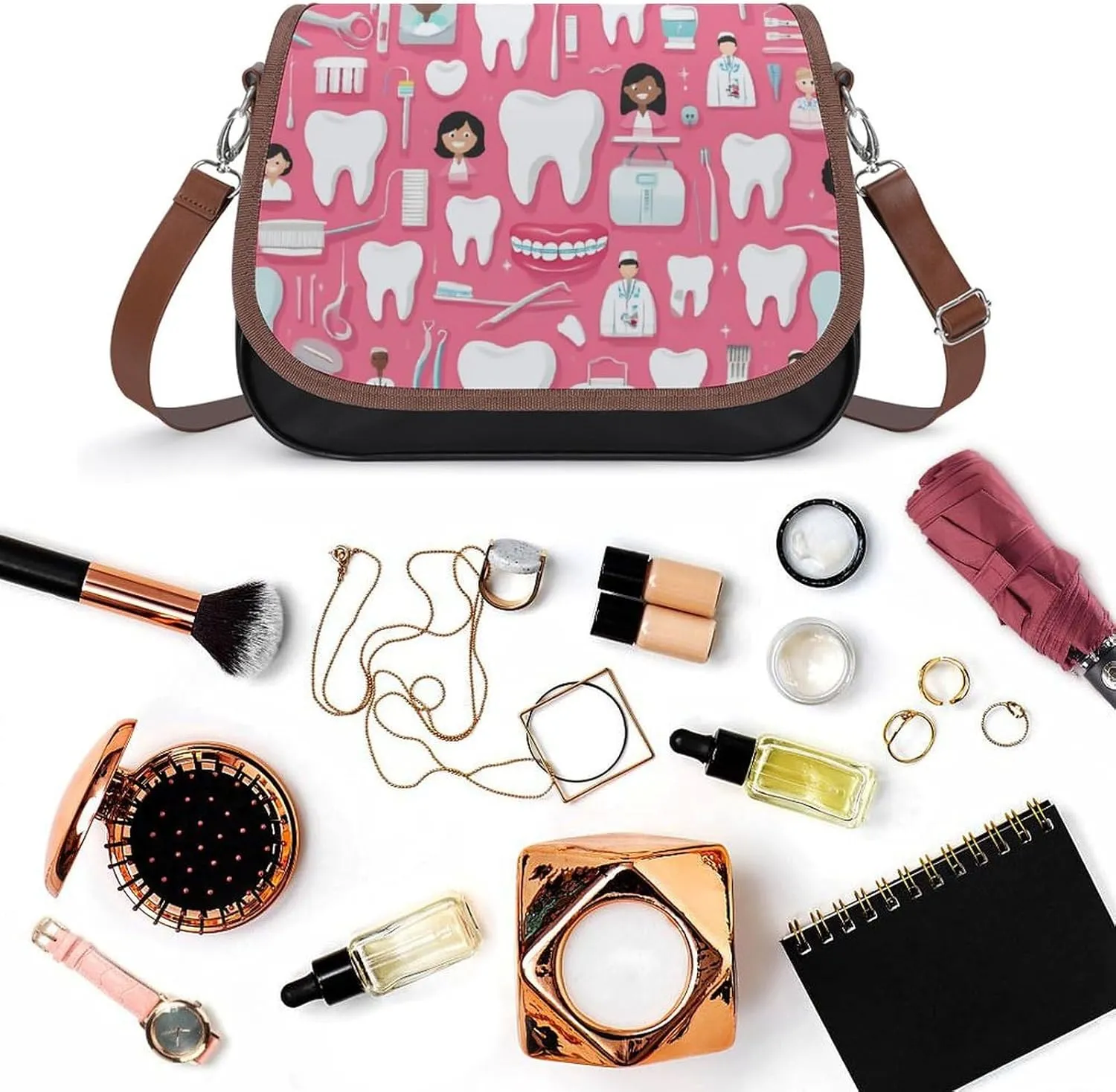 Women's Trendy Handbag Versatile Crossbody Purse With Large Capacity