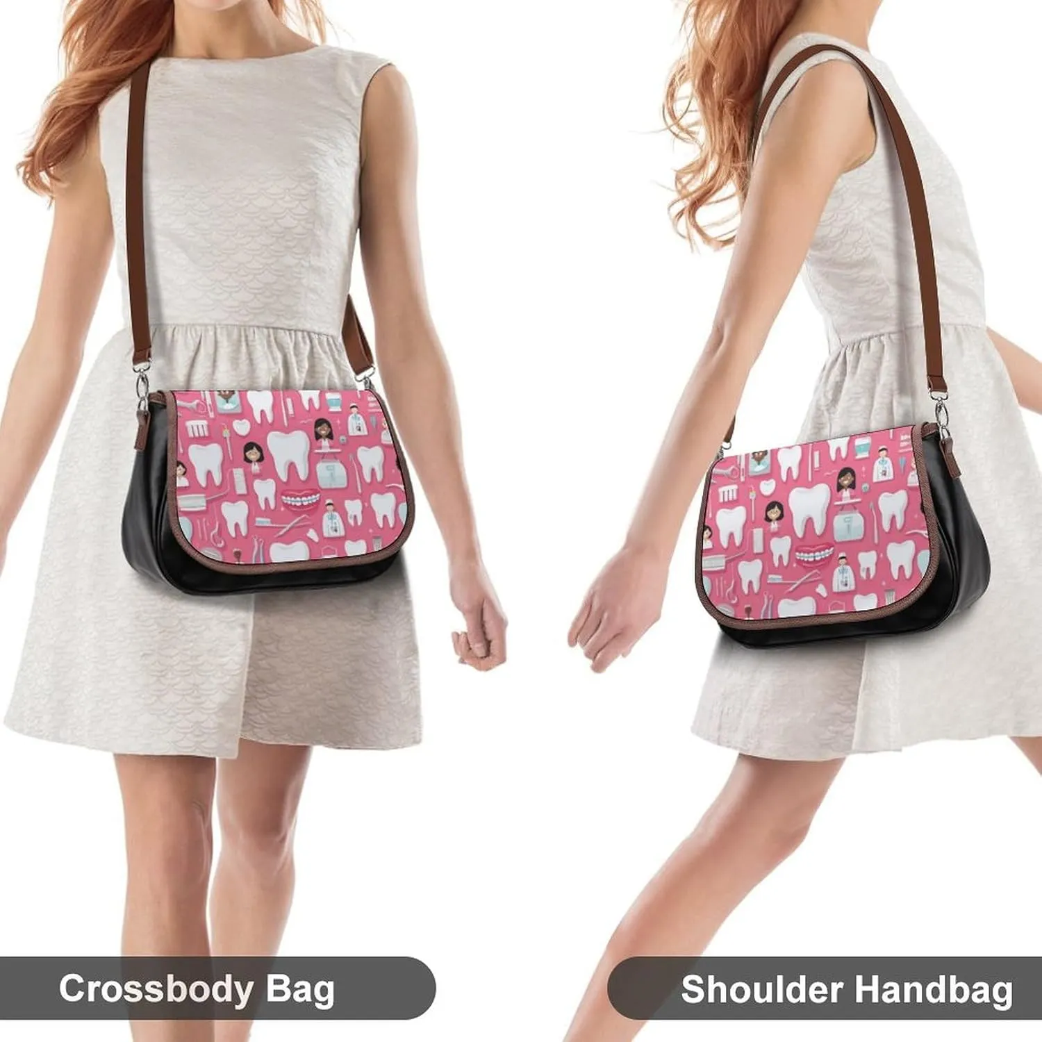 Women's Trendy Handbag Versatile Crossbody Purse With Large Capacity