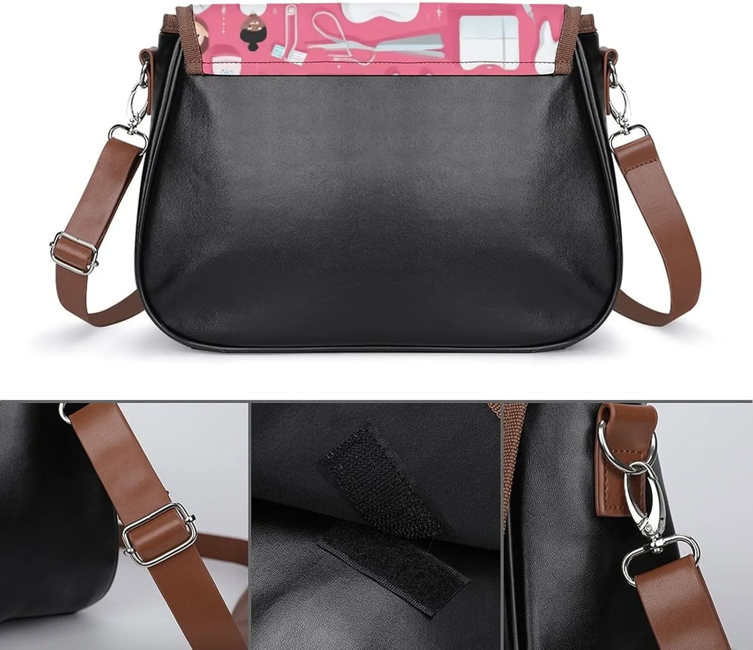 Women's Trendy Handbag Versatile Crossbody Purse With Large Capacity