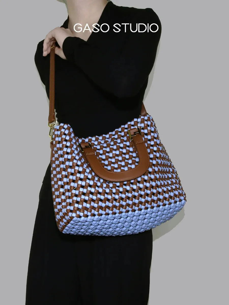Woven Executive Tote