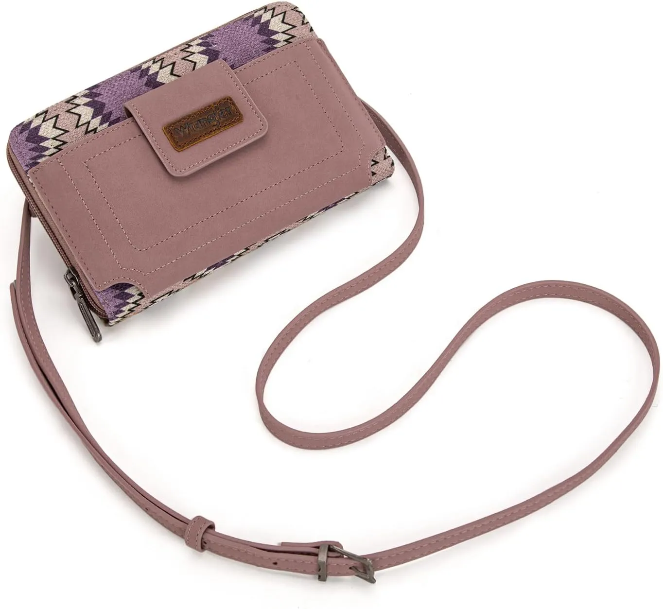 Wrangler Crossbody Wallet Purse Women's Cellphone Bag with RFID Card Slots