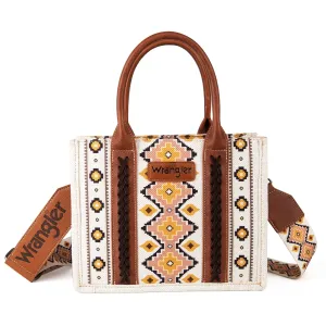 Wrangler Southwestern Dual Sided Print Crossbody Canvas