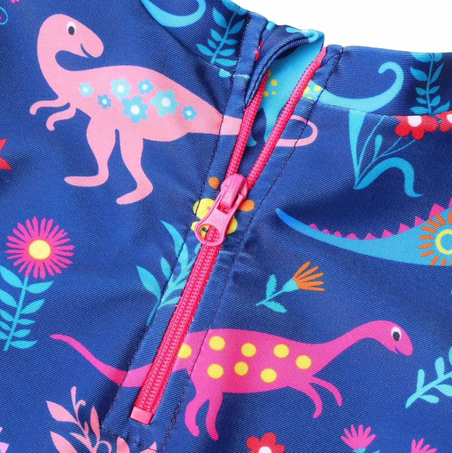 XFGIRLS Baby/Toddler Girls Swimsuit Long Sleeve One-Piece Bathing Suit Rash Guard for Kids UPF 50  Swimwear