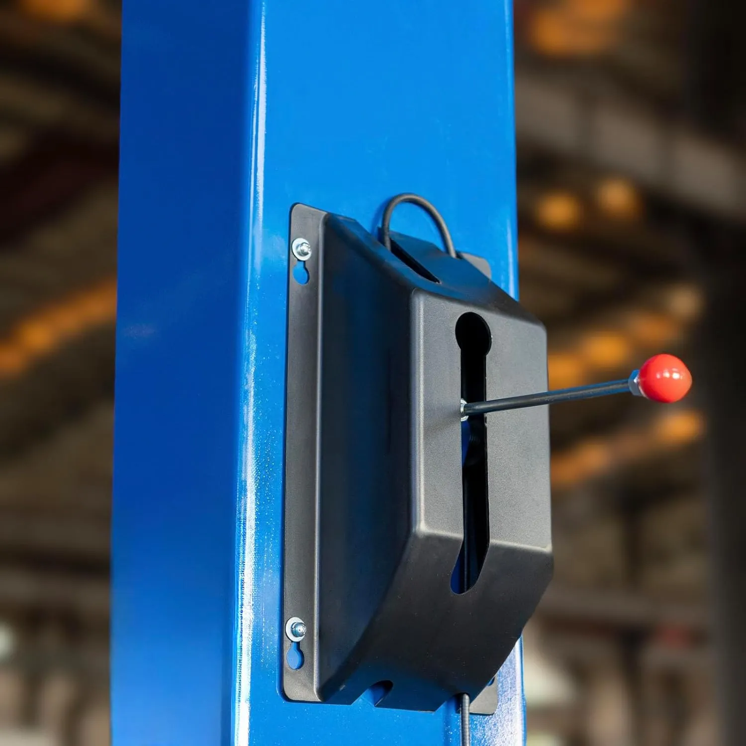XK 2 Post 1400 Auto Car Lift 14,000 lb Capacity 220V Symmetric Floor Plate 36 Months Parts Replacement