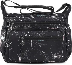 YouNuo Cross body Purse, Nylon Crossbody Bags for Women with Pockets and Compartments, Waterproof Crossbody Shoulder Handbags