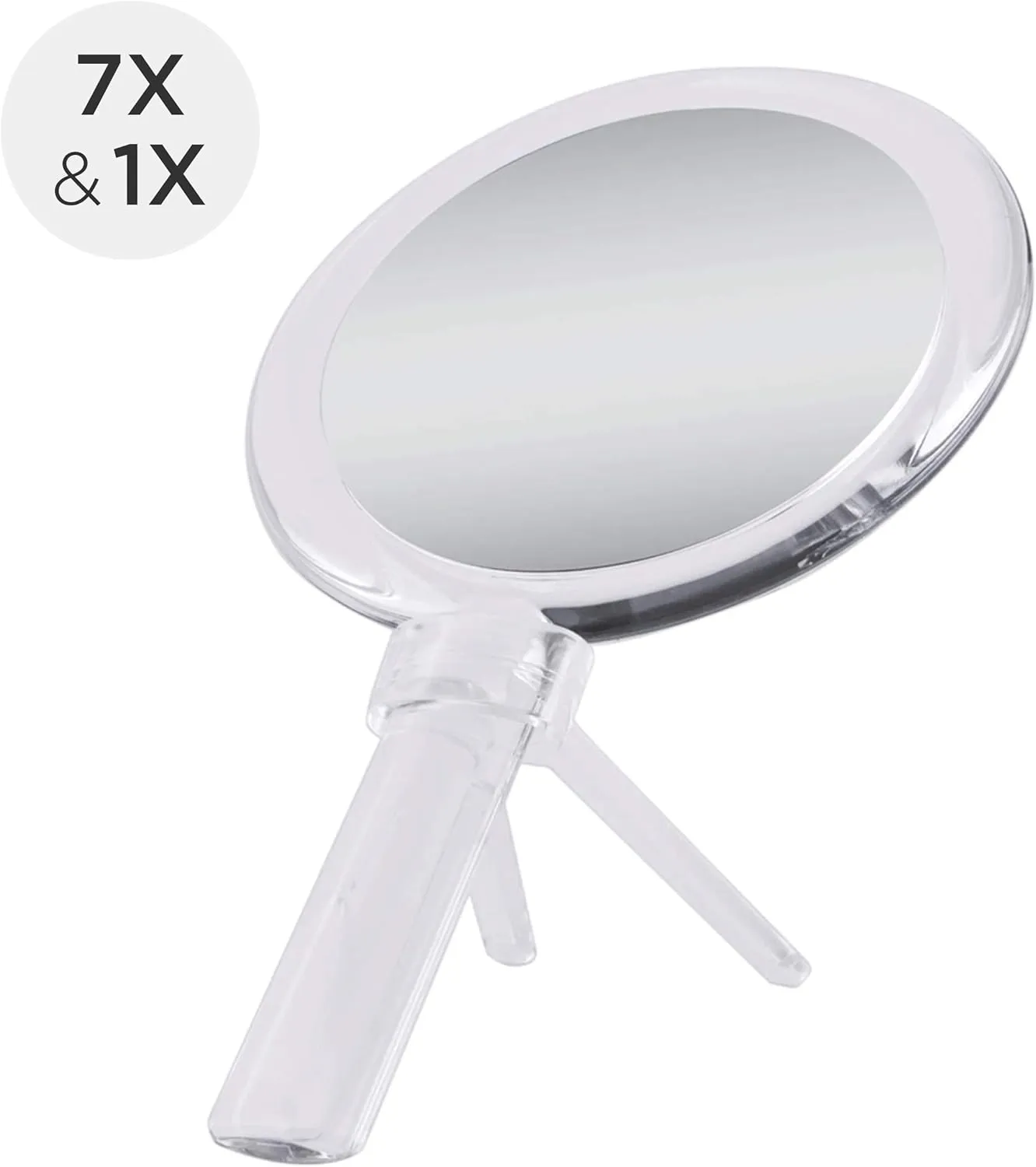 Zadro Acrylic Dual-Sided Handheld Mirror