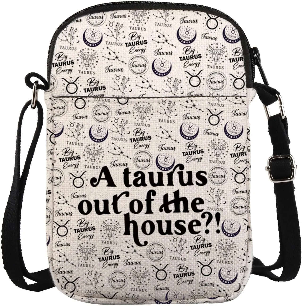 Zodiac Signs Crossbody Bag Horoscope Gift 12 Constellation Birthday Gift Astrologist Bag